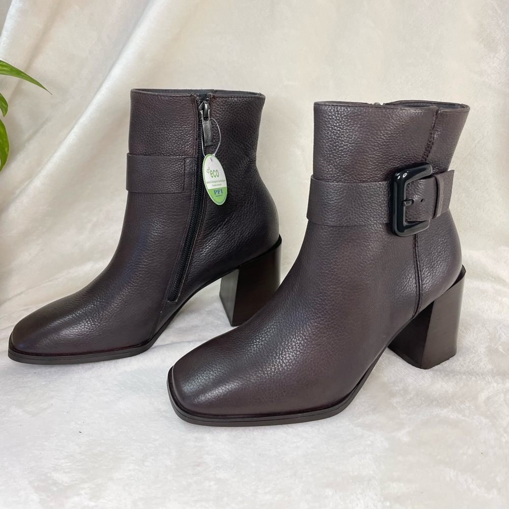 $500 Paul Green Nirvana Bootie Womens 6.5US Buckle Brown Leather NEW, (C‎ 332) - Picture 8 of 15